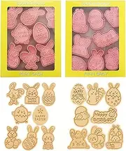 16Pcs/set Hand Pie Molds Fruit Pie Baking Mold Spring Cookie Baking Mold Easter Pie Maker Dough Press Mold