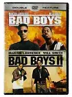 Bad Boys & Bad Boys II Double Feature DVD 2013 Will Smith ~Martin Lawrence NEW