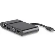 StarTech USB-C Multiport Adapter for Laptops - 4K HDMI or VGA - GbE - USB 3.0 DKT30CHV
