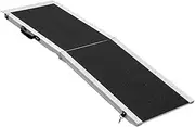 Kartrite Foldable Aluminium Pet Dog Ramp 183x38cm Step Doggy Carry Folding Heavy Duty