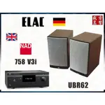 T758 V3I  NAD 環繞擴大機 + 德國 ELAC UBR62 喇叭『公司貨』聊聊可議價