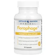 Arthur Andrew Medical, Floraphage, Probiotic Multiplier, 1,000,000 PFUs, 30 Capsules