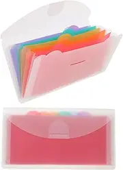 GANAZONO Multi-Purpose File Folder Bag Receipt Organiser Paper Organiser Accordion Design Sturdy Material Easy to Carry