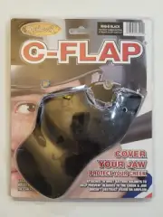 Markwort C-FLAP Cheek and Jaw Protection RHB-B BLACK NEW