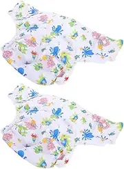 ifundom 2pcs Adjustable Washable Adult Diapers Reusable Cloth Incontinence Pants Waterproof Nappies for Men and Women Elderly Incontinence Care