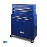 NNEDSZ 7 Drawer Tool Box Chest Cabinet Trolley Toolbox Garage Storage Lockable B