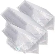 Homoyoyo 100PCS Air Bubble Bag Inflatable Cushion Film for Safe Shipping Blocking Wrap Bag for Wine Fruit Cosmetics and More Sturdy Packing