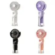 Handy Neck Hanging Fan with USB Charging and Refreshing Spray Function