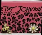 Betsy Johnson Gold Plated Bumble Bee Flower Daisy Stud Earrings NWT