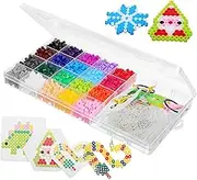 ULDIGI 1 Set Melting Beads Kit for Crafts of Fuse Beads for Encouraging Creativity and Skills Development Easy to Use Craft Supplies