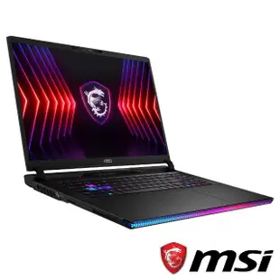 【MSI 微星】17吋i9 RTX4090 電競筆電(Raider GE78 HX/i9-14900HX/64G/2TB SSD/W11P/14VIG-696TW)