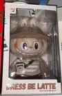 AUTHENTIC SEALED The Monsters LABUBU DRESS BE LATTE vinyl plush doll 38cm