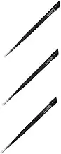 IWOWHERO 3Pcs Nail Rhinestone Tweezers Applicator Gems Picker for Professional Home Nail Art Comfortable Grip Durable Design for DIY Manicure Giving
