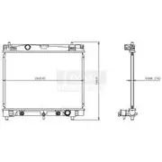 Denso Radiator - JR0122FTF