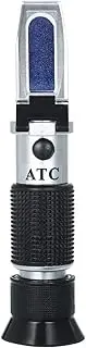 Pet Dog & Cat Refractometer Handheld Pet Urine Specific Gravity (1.000~1.050) Clinical Refractometer with ATC, Serum or Plasma Protein Tester (0~12g) for Measuring Health Index of Veterinary Cat,Dog,