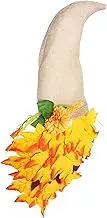 Generic Fall Thanksgiving Gnomes Wreaths Autumn Artificial Maple Leaf Wreath for Front Door Hanging Decorations Harvest Decor for Indoor Outdoor Wall Window Assorted Color