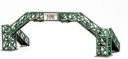 Dapol Model Railway Footbridge Plastic Kit - OO Scale 1/76