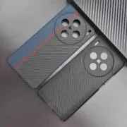 Genuine Aramid Fiber Case Fr VIVO X200 Pro Ultra Thin Matte Splicing Color Cover