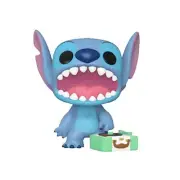 Lilo & Stitch Figure Toy Set Anime Kawaii Stitch open mouth Figurine Action Doll