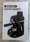 Espresso Coffee Machine Cappuccino Latte Maker 3.5 Bar 1-4 Cup with Steam Milk F
