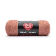 3 Pack Red Heart Super Saver Brushed Yarn-Clay E309-5092