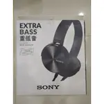 SONY 耳罩式耳機 頭戴式耳機 有線 EXTRA BASS 重低音