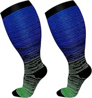 [Generic] Ladies Winter Tops Socks For Women And Men Knee High Support Wide Calf Stockings Nylon Stockings for Girls