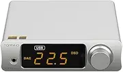 Topping DX3 Pro+ ES9038Q2M Bluetooth 5.0 LDAC Audio Decoder DSD512 DAC AMP NFCA Headphone Amplifier Pre Amplifier (Silver)
