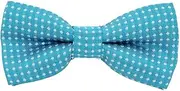 Colorful Polka Dots Bow Tie,Adjustable Bowtie Fashion Accessories for Pet Dog Cat (blue)
