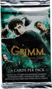 Grimm 2013 Factory Sealed Pack of 6 Cards