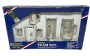 1996 Olympics Atlanta Hunter Team Ceramic and Glassware 5 Piece Set in Box