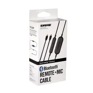 台灣現貨 盒裝Shure/舒爾 RMCE-BT1藍牙MMCX耳機線 SE215 SE535帶麥線控升級線 【鬼鬼】