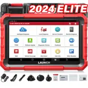 LAUNCH X431 PRO ELITE PROS V + OBD2 Car Scan Tool Diagnostic Scanner ECU Coding