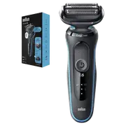 Braun 51-M1200S Series 5 Wet & Dry Electric Shaver (Blue Mint)