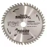 MAKITA 160mm 48T TCT Circular Saw Blade for Wood Cutting - Plunge Saws - SPECIAL