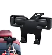 Frfik Car Back Seat Headrest Hook - Backseat Headrest Bag Rack | Auto Seat Hook Hangers for Grocery Bag, Umbrella, Coat, Handbag, Cloth
