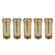 5C Emergency Brass Collet 1/16" Lathe Milling Holder High Precision 5PC
