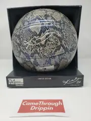 Spalding Kobe Bryant 94 Series 24K Silver Snake Basketball Mamba Snakeskin