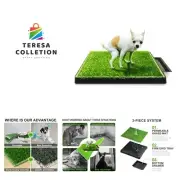 Dog Toilet Indoor Puppy Training Pad, Removable Dog Potty for Easier Clean Up...