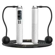 Smart Speed Skipping Rope Cordless Weighted Jump Rope with Adjustable Length LCD