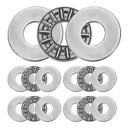 5 Sets AXK1024+2AS Thrust Needle Roller Bearings 10x24x4mm, P5 (ABEC 5)