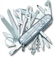 [Victorinox] Swiss Champ Silver Tech [Parallel Import] - Outdoor Multi-tool - 33 Functions - Stainless Steel Handle