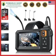 Versatile Endoscope Camera with 16.4FT Semi-Rigid Cable for Detailed Inspections