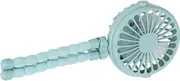Stroller Fan, Wide Application Portable Stroller Fan 3 Adjustable Wind Power for Travel (Blue)