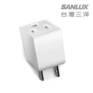 SANLUX 台灣三洋 3轉2直立型轉接插座 (SYPW-301W)