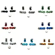 Aluminum Metal Stealth Magnetic Body Shell Mount Body Clip 1/10 Crawler Rc Car