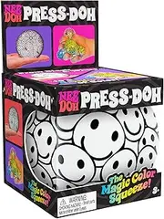 Schylling Groovy NeeDoh Press-Doh - One Piece Squeeze Toy, Unisex, Toddler, Little Kid
