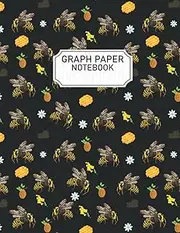 Wasp Graph Paper: Wasp Graph Paper Notebook 4x4 Quad Rule, Student Exercise Book Math Science Grid 100 pages