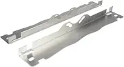 SQUDYO Pair of Car Wheel Toe Alignment Plates with Measurement Tape for Vehicles, Silver