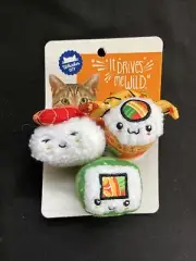 Whisker City Cat Play Toys with Catnip New with Tags